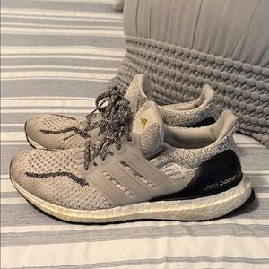 Adidas Ultra Boost women’s Gray and Black Athletic Shoes